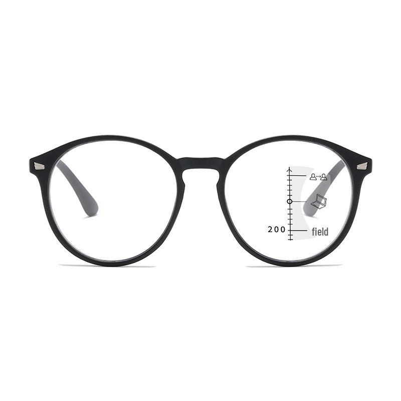 Retro Bifokale und Progressive Multifokale Lesebrillen für Mittelalte & Ältere, Blaulichtfilter