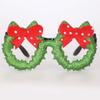Handmade Plastic Colorful Christmas Glasses Perfect For Kids Featuring Cheerful Santa And Designs Reindeer
