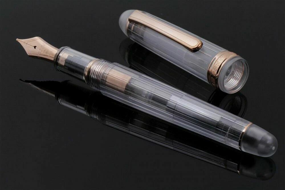 Platinum #3776 Century NICE Fountain Pen ROSE Medium Nib PNB-20000R#5-3