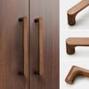 Kleiderschrank-Türgriffe für Möbelbeschläge Nordische Holz-Schrankgriffe Schranktürknöpfe und -griffe Küchenschubladen-Ziehgriffe