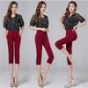 Pantaloni a matita di alta qualità capris da donna 2022 pantaloni skinny elastici a vita alta stile estivo pantaloni femminili donna pantalon femme