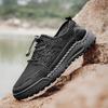 Summer Mesh Shoes Men's Shoes Breathable One-pedal Casual Shoes Soft Sole Light Non-slip Large Size 46 Mesh Sandals