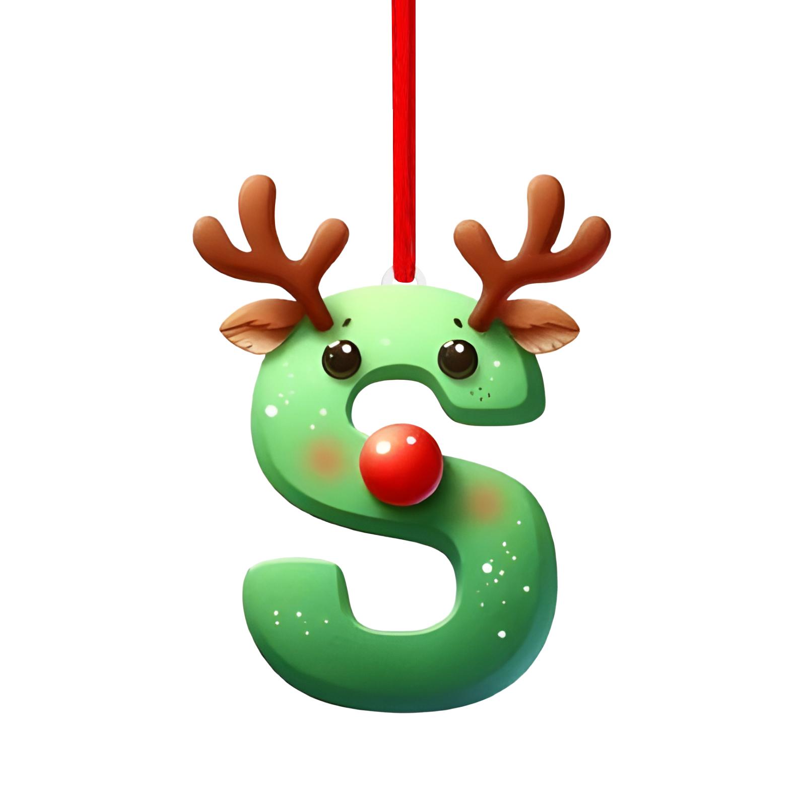 

26 букв,Рождество,Украшения,Акрил,1 One Size