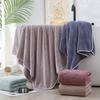 Thickened Coral Fleece Bath Towel Adult Beach Bath Towel Absorbent Quick-drying Bath Towel Household Couple Enlarged Bath Towel