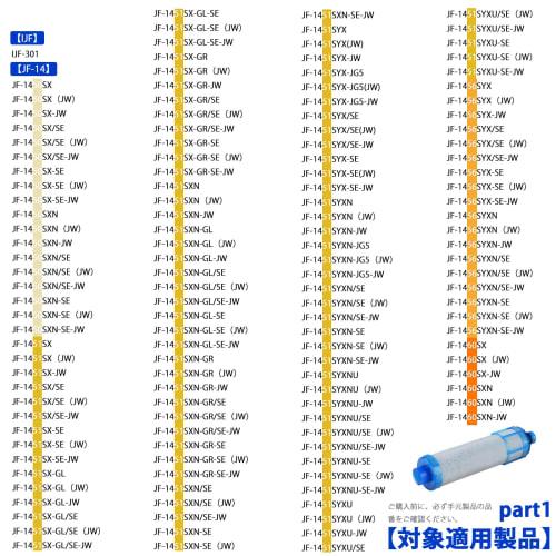 Replacement Cartridge for JF-21 Water Purifiers (JF-21-T, JF-21-F), 12+1 Substance Removal, JF-21-B3, JF-21-S, Standard Type, Compatible with RJF-865Y