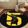 Jude Football Player Round Mat Home Decor, Chair Rug For livingroom,Bedroom, Doormat Home Decor Birthday Gift Christmas Gifts