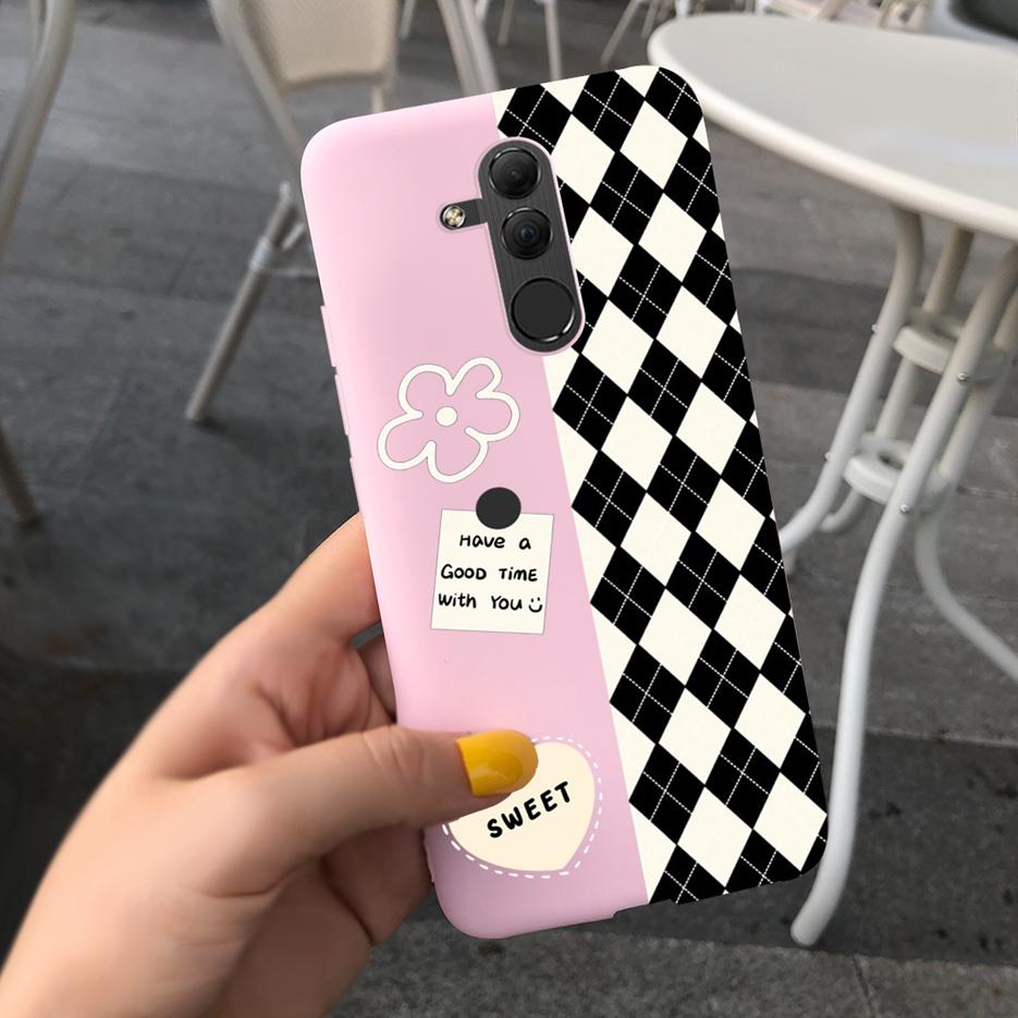 For Huawei Mate 20 Lite Case SNE-AL00 SNE-LX1 Cute Art Painted Cover Shockproof Phone Cases For Huawei Mate 20 Lite Coque Bumper