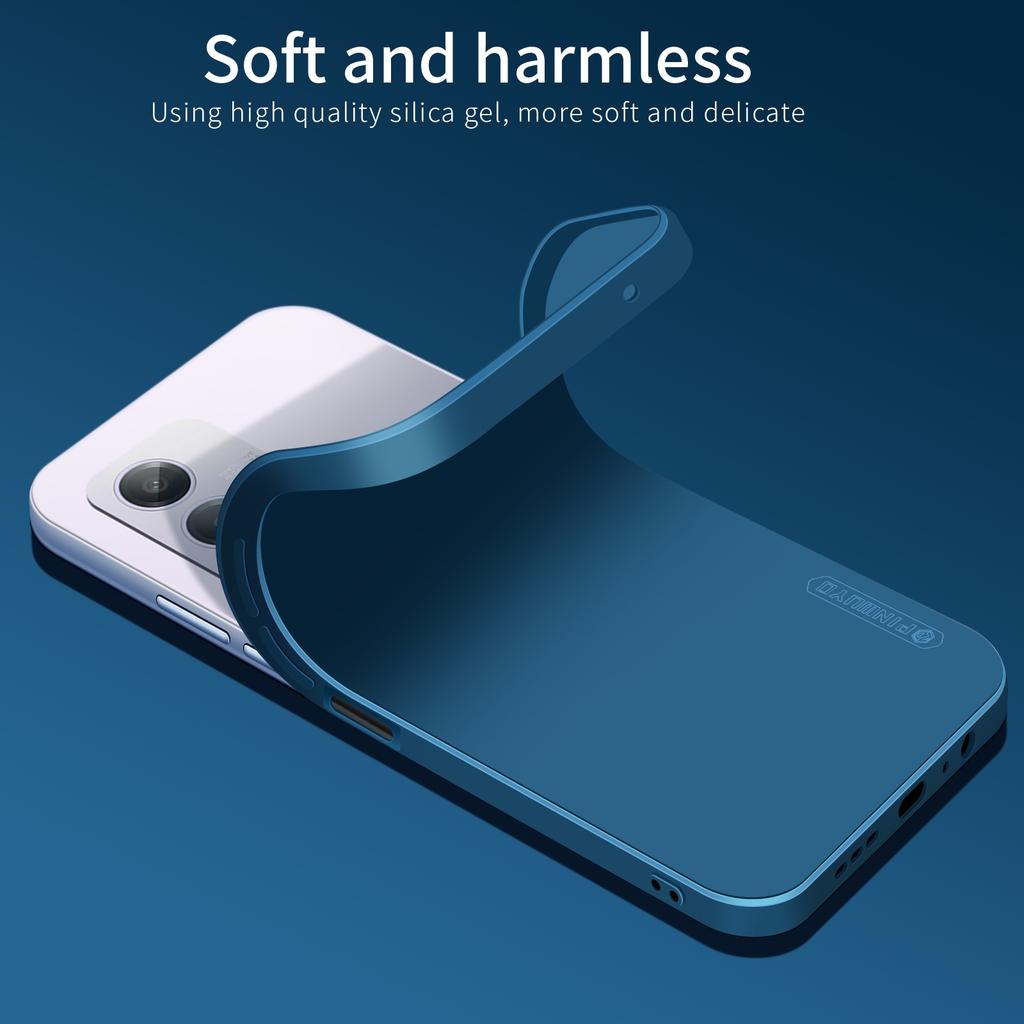 PINWUYO JK Touching Series For Oppo A3 Pro (Global) 5G/(India) 5G Case Silky Touch Soft TPU Phone Back Cover
