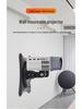Universal Multi-Functional Projector Mount: 360° Adjustable Pan-Tilt for Desktop, Wall, or Ceiling
