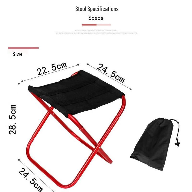 Outdoor Aluminum Folding Stool