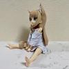 8CM Anime Uchi no Neko ga Onnanoko de Figure Kawaii Kinako 1/6 Osuwari Osakana ver Sitting Cute Model Toy Gift Action Figure PVC