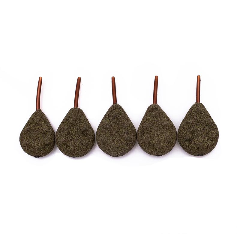 Carp lead grippon inline green 70 g