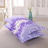 Set of Two Modern Minimalist Pure Cotton Pillowcases for Dorms and Homes