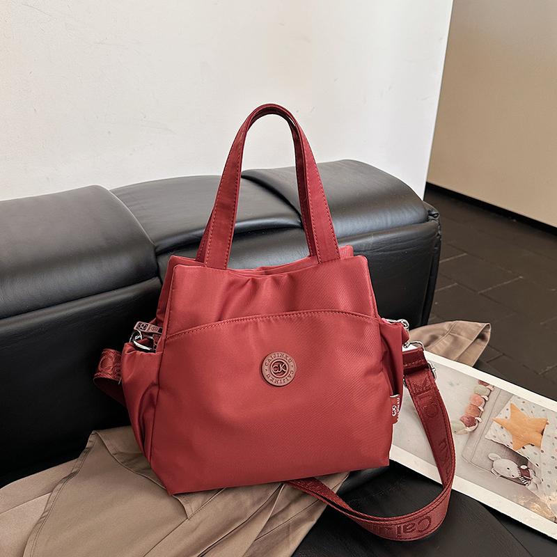 Women's Solid Color Handbag Shoulder Crossbody Bag