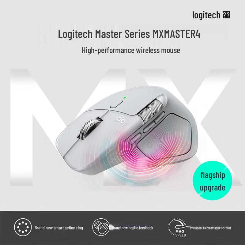 Logitech MX Master 4 Wireless Ergonomic Mouse