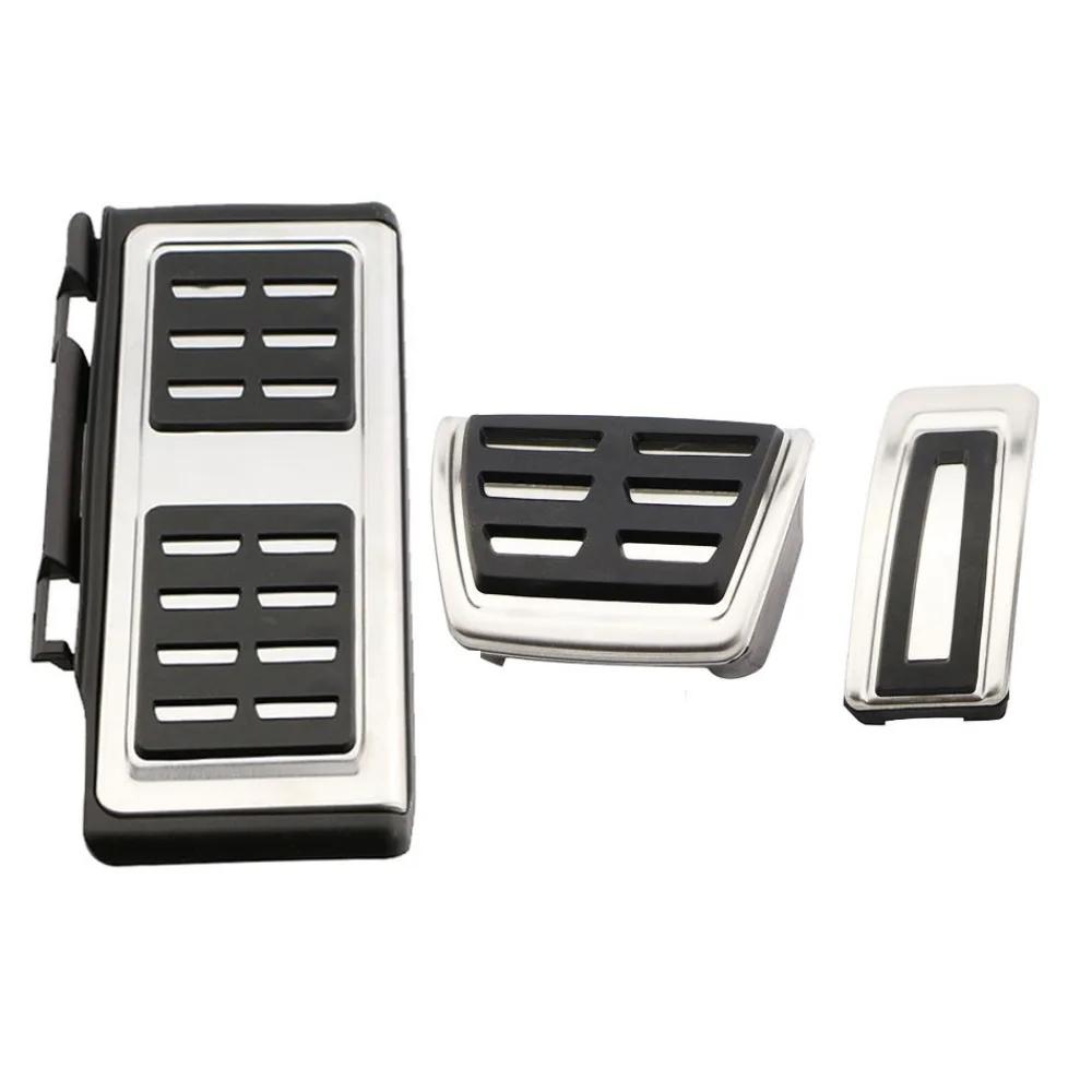 LHD Car Pedals for Volkswagen VW Passat B8 Variant 2016-2023 Tiguan MK2 Allspace 2017-2023 Gas Brake Foot Rest Pads Pedal Cover