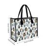 Autumn House Print Tote Bag Portable Reusable Casual Daily Carry Bag for Women