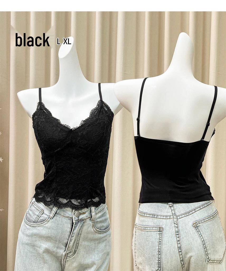 6099 Women's Lace Camisole Bra with Side Support - Spring/Summer Collection