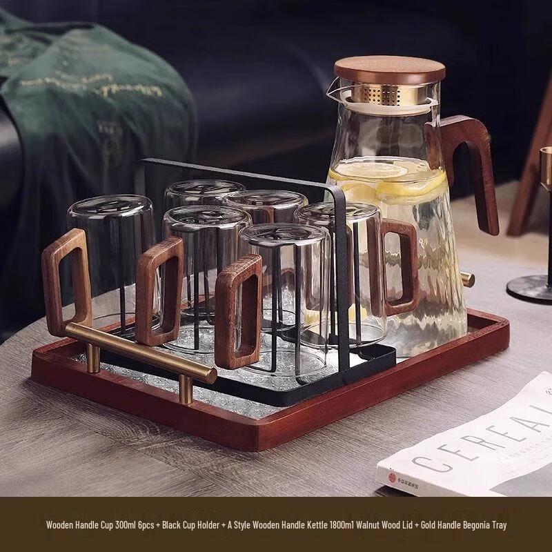 TXRMDX High-Temperature Resistant Glass Drinking Cup