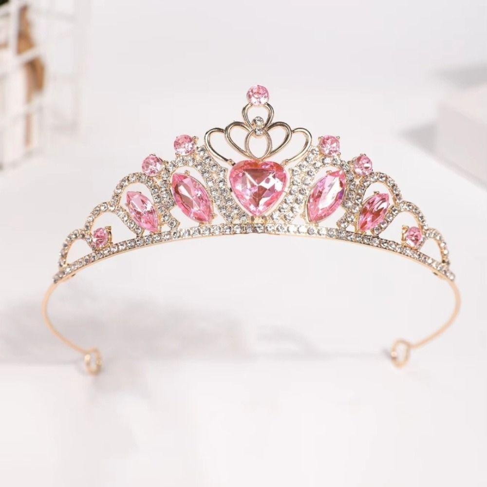 1Pcs Shining Bride Princess Tiara Hair Crown Crown Hair Accessory Bridal Hair Accessories