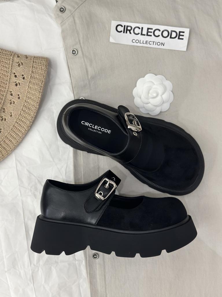 Muffin platform jk small leather shoes women's 2025 autumn new British style heightening Mary Jane women's shoes single shoes loafers