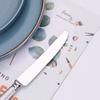 10/15/20Pcs Luxury Tableware Stainless Steel Cutlery Set Dinnerware Knife Fork Spoon Set Kitchen Utensils Flatware Sliverware