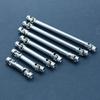 Metal 45-170mm Transmission Shaft Universal Joint for 1/14 Tamiya RC Truck SCANIA 770S VOLVO BENZ MAN TGX LESU Car Accessories