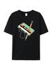 Unisex Short Sleeve 80s Cassette Tape Pencil 1980s Retro Vintage Throwback Music T-Shirt Wounisex Clothing Vintage T Shirt Camisetas
