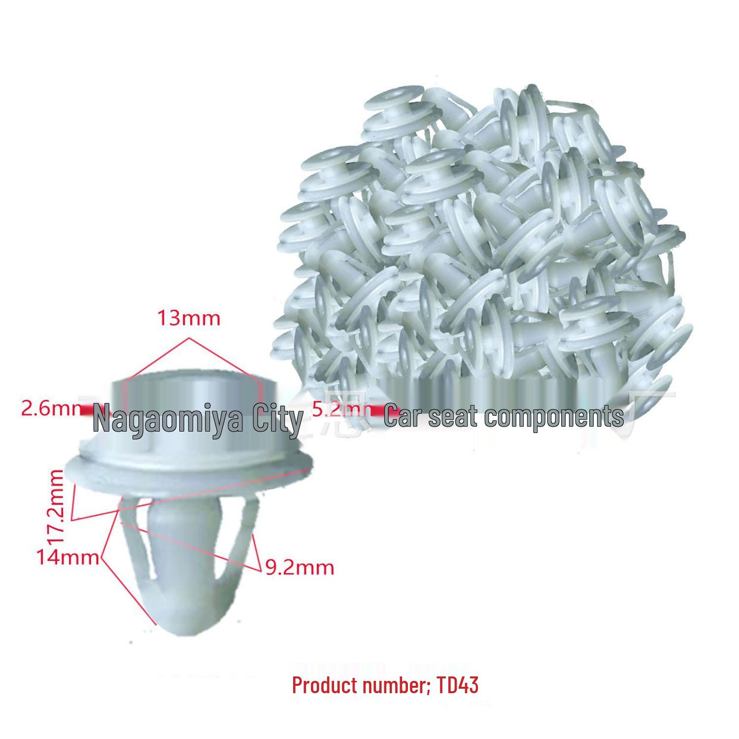 

Wuling Lifan Renault Nissan Suzuki Changan Hafei Great Wall Geely Car Door Panel Installation Retainer 10000