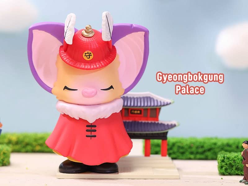 POP MART YOKI Travel Around The World Series Trading Figures Box of 12 ABS&PVC&Vinyl