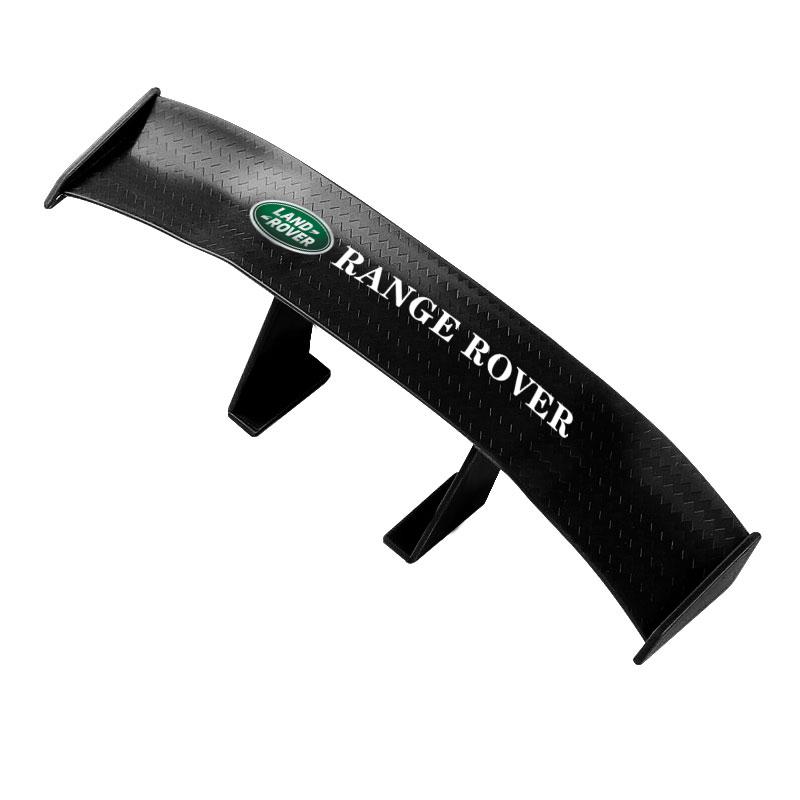 1 szt. Mini tylny spojler samochodowy z włókna węglowego Mini Małe skrzydło Model Dekoracja dla Land Rover Discovery Range Rover Evpque Defender Samochodowe okulary Rover L322