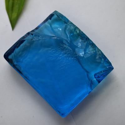 Lab-Created Certified Blue Sapphire Rough Gemstone 1050Ct Uncut Gemstone