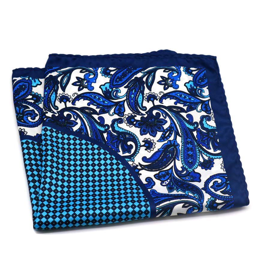 30 Color Luxury Men's Pocket Squares 12In Large Soft Hanky For Men Women Handkerchiefs Chest Towel For Wedding Party Assorted