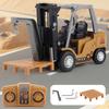 Miniature Remote-controlled , Wireless Lifting Forklift, Construction Vehicle, Remote-controlled
