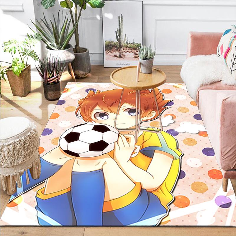 1pc Soccer Dream Anime Carpet Rug for Bedroom Living Room Decor Sofa Home Game Area Rug Non-slip Floor Mat. DT71601178