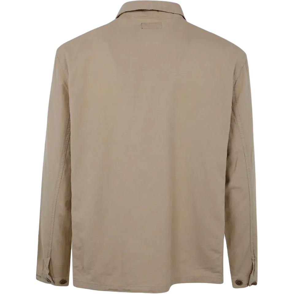 Polo Ralph Lauren Solid Color Polo Collar Single Breasted Shirt Men Shirts Brown 710965822-003