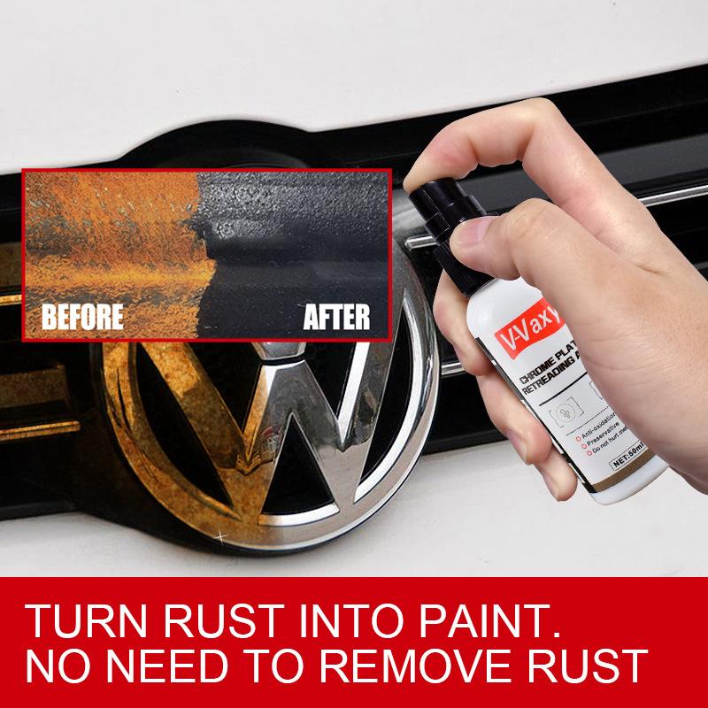 Rostlöser-Spray, Metall-Rostlöser-Spray auf Wasserbasis, sofortige Rostentfernung, 50 ml, multifunktionaler Metall-Rostlöser für die meisten Metallmaterialien