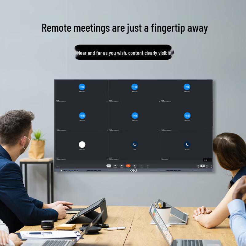 Deli MK65-HY0H2 65-inch 4K Interactive Flat Panel Display (CN version)