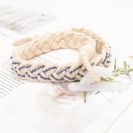 1 Set attraktiver Vorhang-Raffhalter, langlebig, stilvoll, Baumwoll-Flachs, Baumwoll-Flachs, stilvoller gedrehter Vorhang-Raffhalter für Wohnzimmer