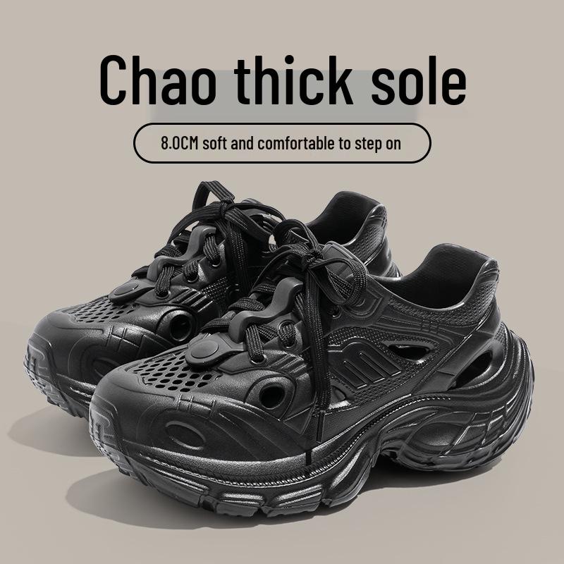 Women's Thick-Soled Non-Slip Slippers, Soft Summer Flip Flops, Height-Boost, Unisex Large Sizes Available.