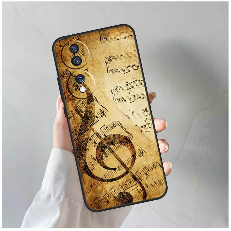 

Music Note Symbol Piano Funda For Honor Magic 6 Lite 5 Pro 50 70 90 Honor X8a X8b X6 X7 X8 X9 X6a X7a X9a X9b Case Honor X8a
