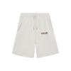 Embroidery Logo Straight Shorts 'Light Grey' Men's AKSSA87-3
