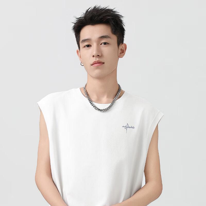 Mark Fairwhale Men's Pure Cotton Sleeveless Sports Vest