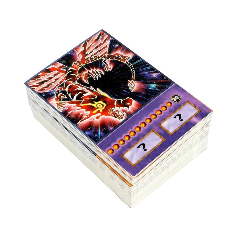 100 Bucăți Cărți Yu-Gi-Oh Stil Anime Ochi Albaștri Magicianul Întunecat Exodia Obelisk Slifer Ra Yugioh DS5 Classic Proxy Card DIY Cadou Copii