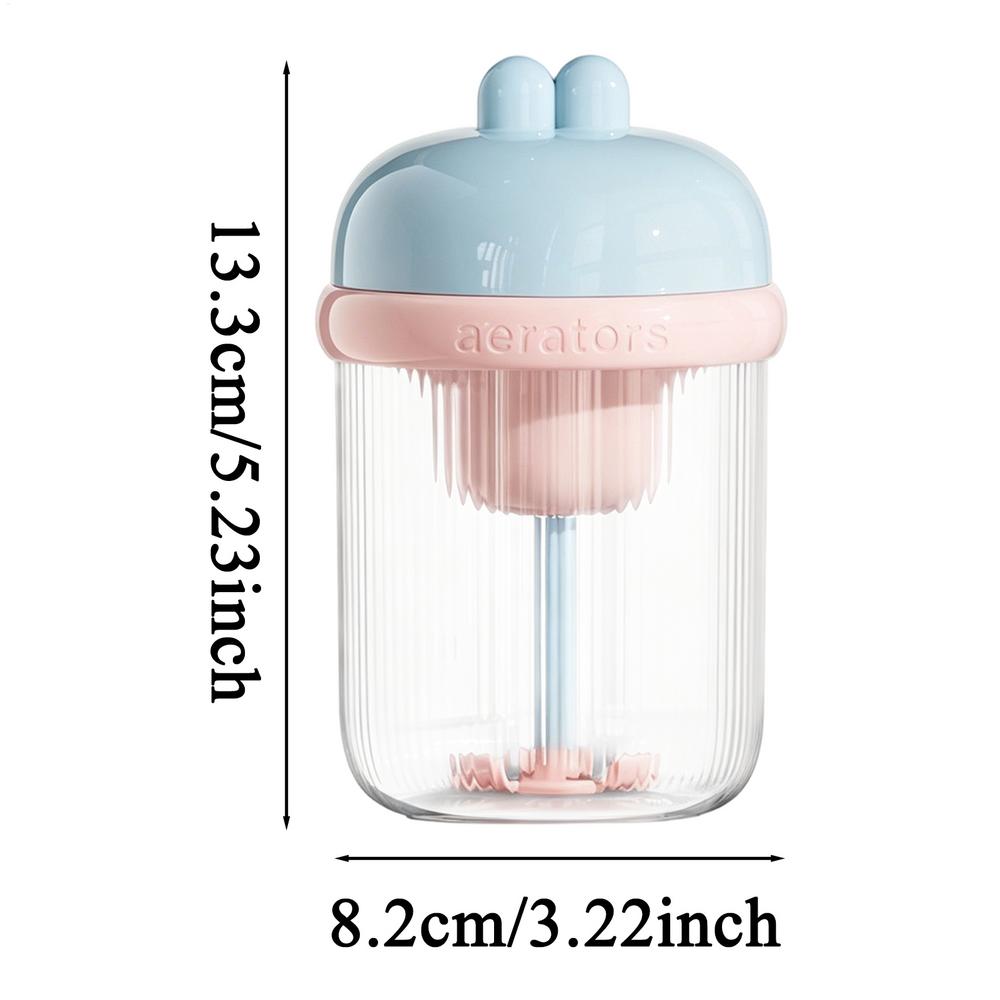 Face Foaming Clean Tool Simple Face Cleanser Shower Bath Shampoo Foam Maker Bubble Foamer Device Cleansing Cream Reusable синий