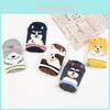 Adorable Cartoon Dog Cotton Socks For Women With Classic Crew Novelty Design