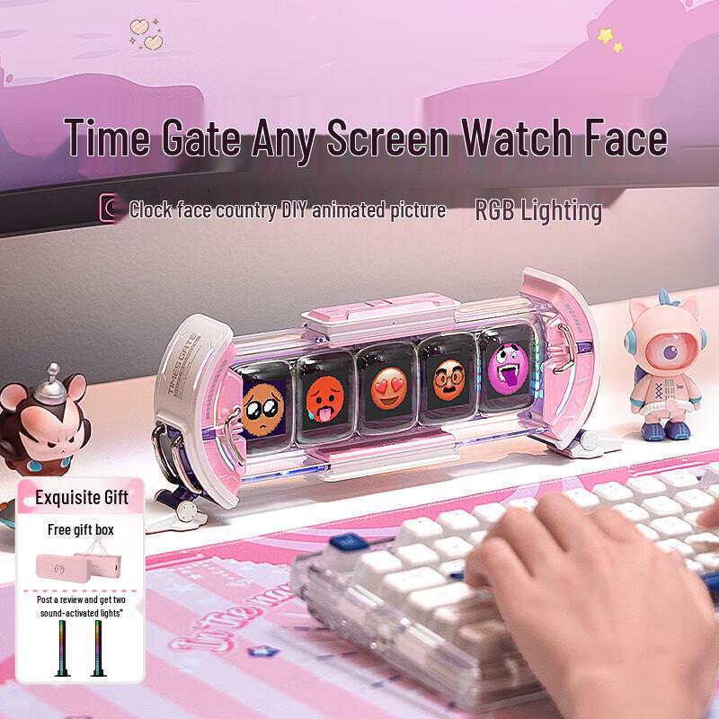 Divoom Times Gate Pixel Art Smart Display Clock CN plug (adapter included)