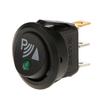 1 Pcs Rocker ON/OFF Switch For Parking Reversing Reverse Sensor Illuminated Round 12V 20A 30mm*20mm*20mm