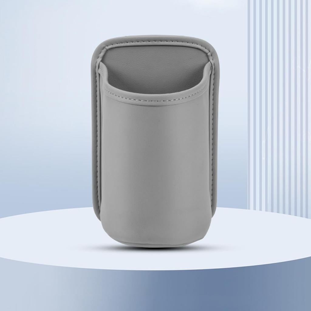 Huxibai Car Drink Holder | PU Material Rear Seat Cup Holder, Multifunctional Car Organizer, Car Accessories for RV Truck