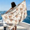 1pc Cute Cartoon Teddy Bear Beach Towel Quick-drying Super Absorbent Suitable for Beach Vacation Pool Summer Gift for Friends